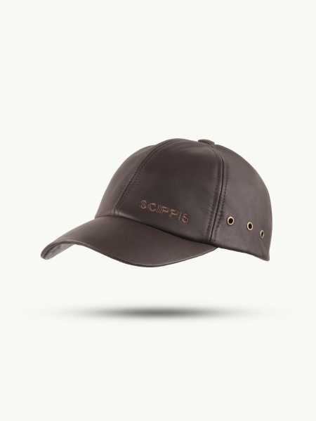 Leder-Cap