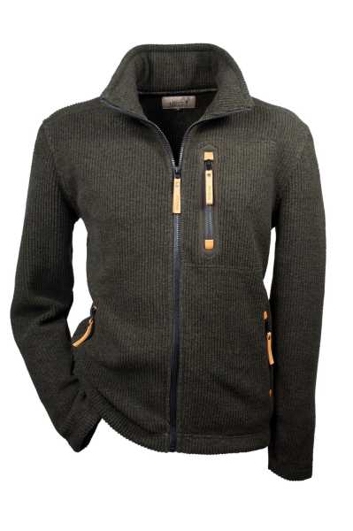 Funktions Strickfleece Jacke