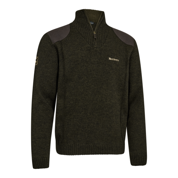 Finley Strickpullover mit 1/2 Reißverschluss