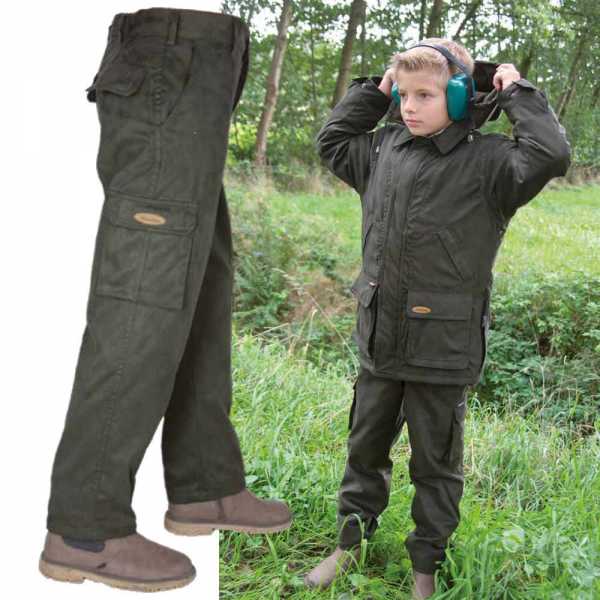 Kinder Jagdhose Micro Velours