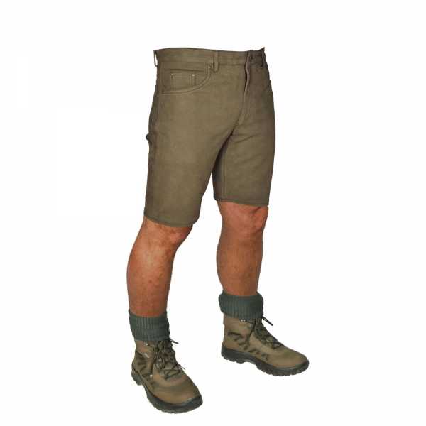 Herren Leder-Jagdhose