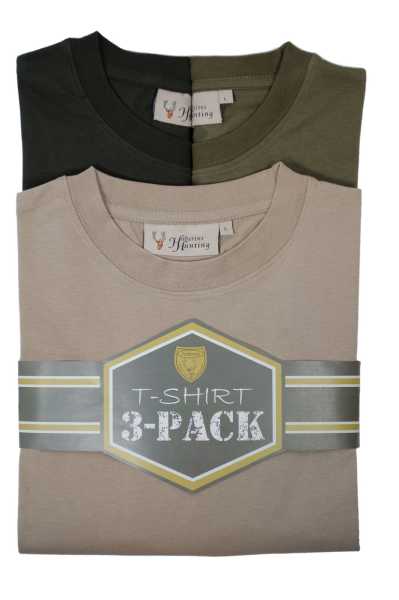 T-Shirt im "Dreier Pack"