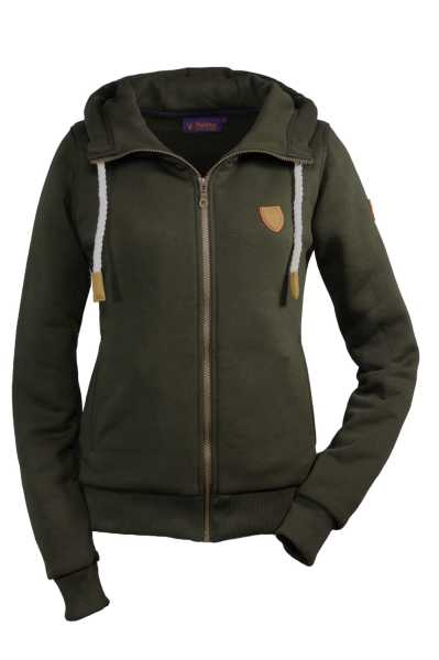 Ladies Fashion Reißverschluss Hoodie