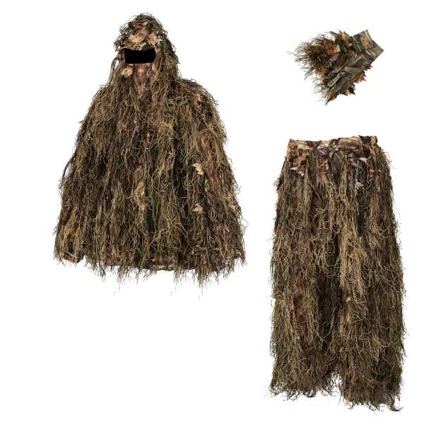 Sneaky Ghillie Überzieh Anzug m. Handschuhe
