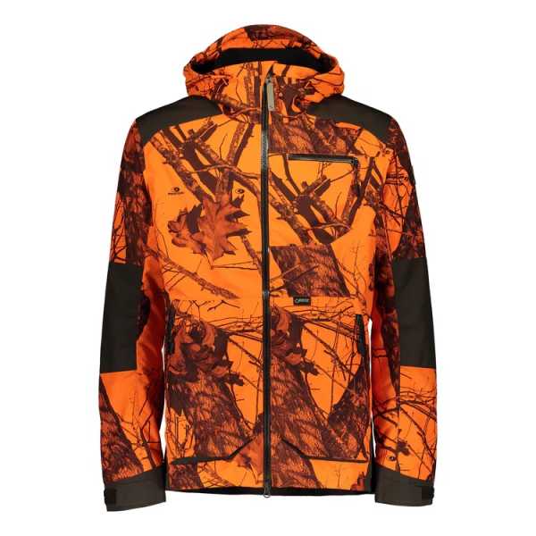 Evo Camo Jacke Orange Blaze